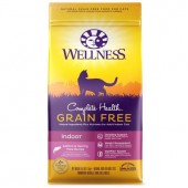 Wellness Complete Health Grain Free Cat Food Indoor Salmon & Herring Recipe 